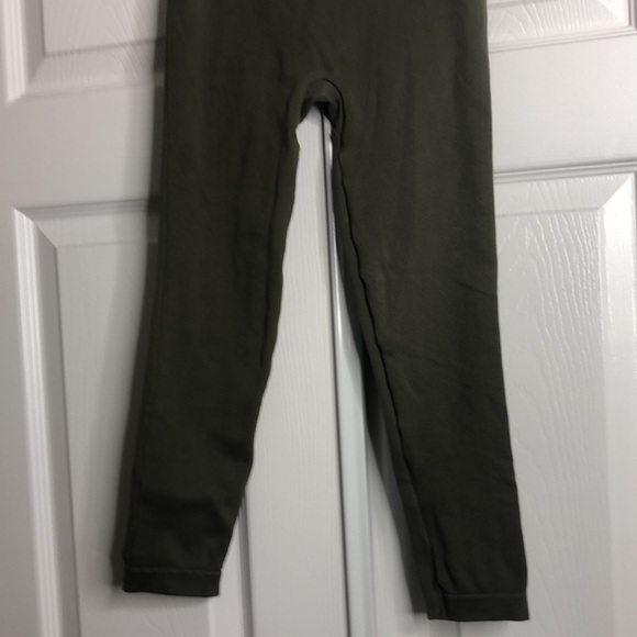 Spanx Leggings Olive Green Tight Leggings Control Top S - Picture 3 of 5